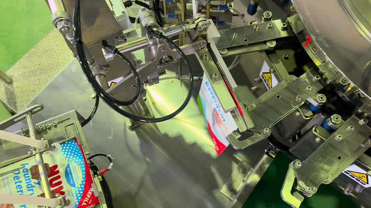 Rotary Pouch Filling Machine - Front View