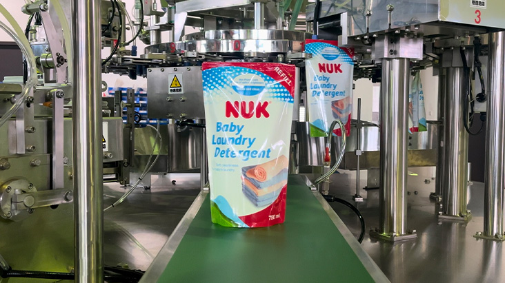 Rotary Pouch Filling Machine - Sealing Section